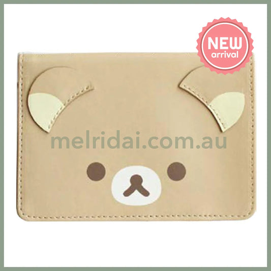 SAN-X | Rilakkuma Passport Cover Card Holder 100×141×10mm (Face)