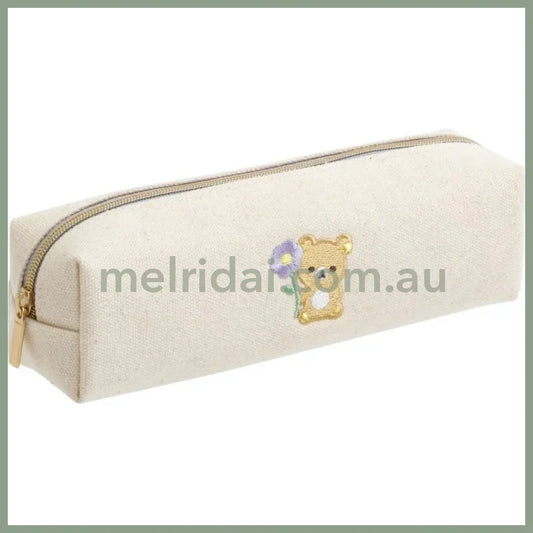 BASIC RILAKKUMA Flower- Pen Pouch