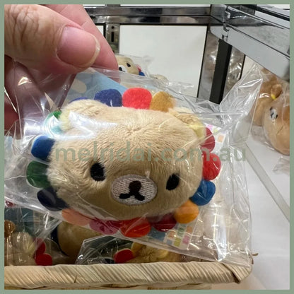 SAN-X | Rilakkuma Plush Badge 80 x 60 mm (Ensemble Tour)