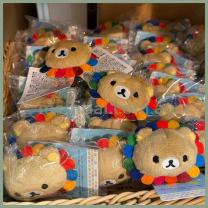 SAN-X | Rilakkuma Plush Badge 80 x 60 mm (Ensemble Tour)