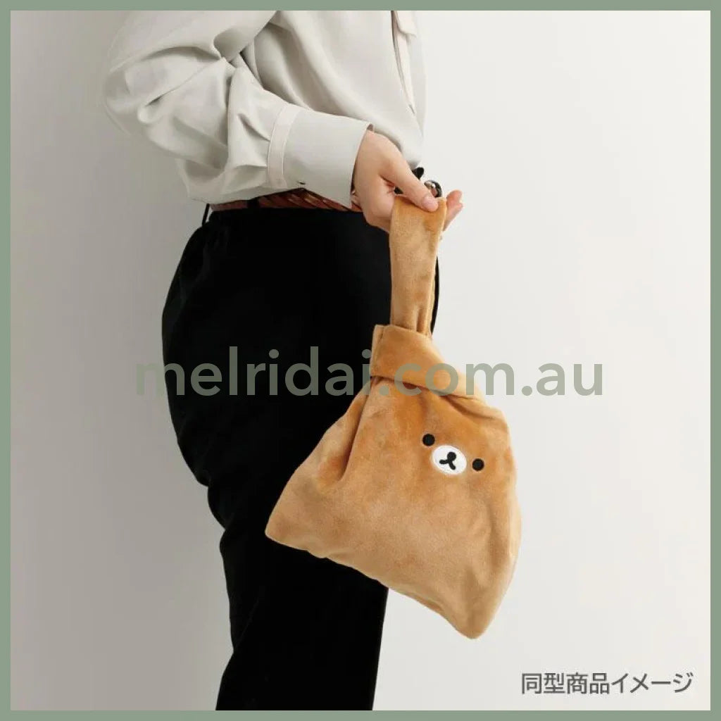 SAN-X | Rilakkuma Plush Eco Shopping Tote Bag Mascot Plush Marche Bag 360×230×40mm
