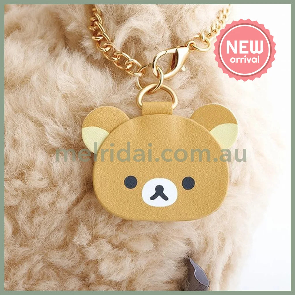 SAN-X | Rilakkuma Plush Hand Bag 180×300×80mm (New Basic BOA ITEMS Moko Moko Fluffy)
