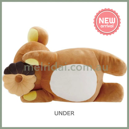 SAN-X | Rilakkuma Plush Toy Plush Doll L 160×180×300mm (Mister Donut Lying Down)