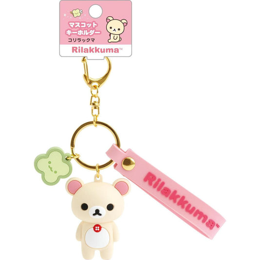 San-X Universe | Rilakkuma Korilakkuma Mascot Keychain Bag Charm 45×50×30mm