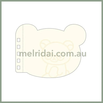San-X | Rilakkuma Ring Memo Pad/Notebook 74×97Mm 80 Sheets (Basic Rilakkuma Favorite Things)