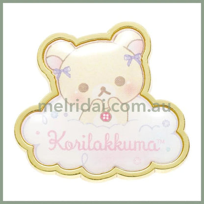 San-X | Rilakkuma Secret Pins Collection 55H X 55X 20Mm (Osorano Kururin Wataame/Sky Curly Cotton