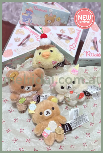 SAN-X | Rilakkuma Secret Plush Toy Plush Doll Blind Box 80mm Approx. (Ice Cream / Cake / Sweets Series)