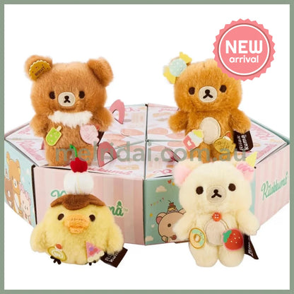 SAN-X | Rilakkuma Secret Plush Toy Plush Doll Blind Box 80mm Approx. (Ice Cream / Cake / Sweets Series)