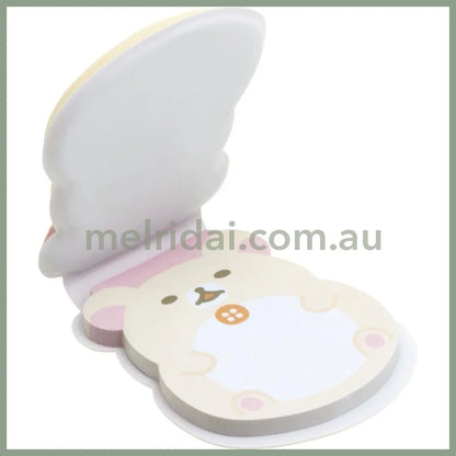 San-X | Rilakkuma Sticky Notes With Squishy Cover (Kiiroitori & Rilakkuma) Mh23402