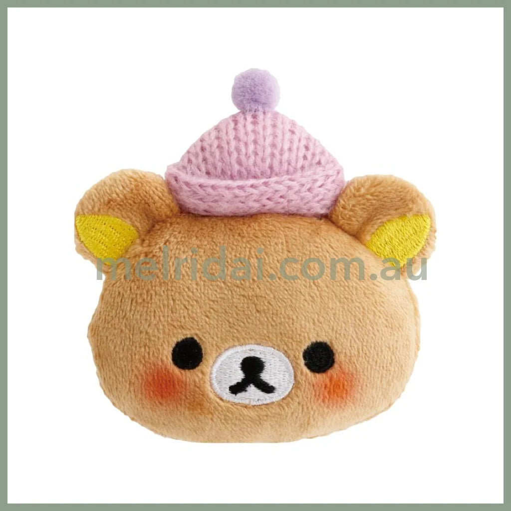 SAN-X | Rilakkuma Store Manger Limited Plush Badge 55×70×25mm (Hokkaido Sapporo)