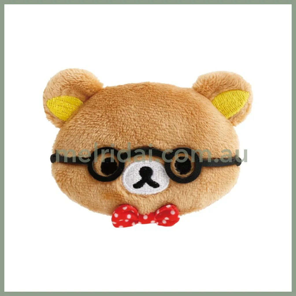 SAN-X | Rilakkuma Store Manger Limited Plush Badge 55×70×25mm (Shinsaibashi Parco Store)