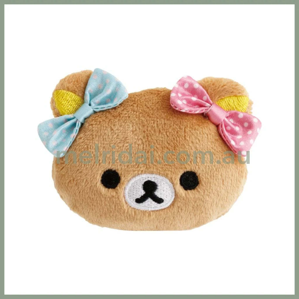 SAN-X | Rilakkuma Store Manger Limited Plush Badge 55×70×25mm (Tokyo Harajuku)