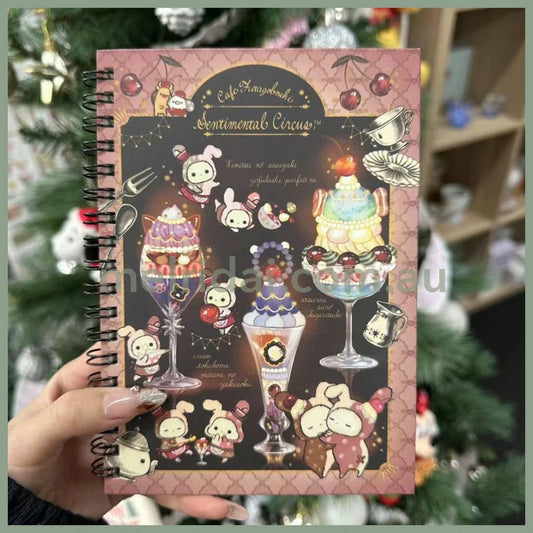 San-X | Ring Note Pad/Notebook 148 X 105 Mm (Yofukashi Parfait To Hoshikuzu Namida No Drained