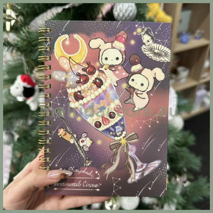 San-X | Ring Note Pad/Notebook 148 X 105 Mm (Yofukashi Parfait To Hoshikuzu Namida No Drained