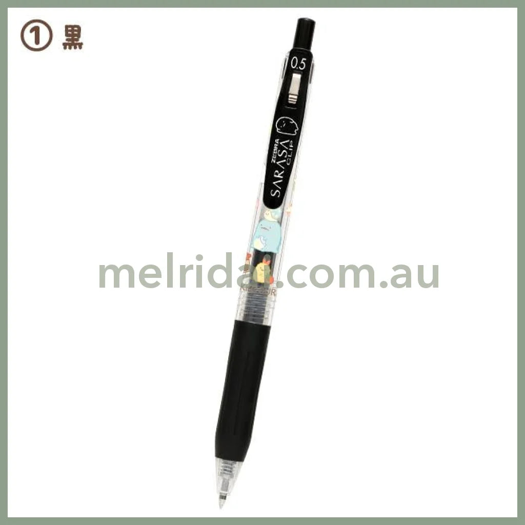 San-X | Sarasa Clip Sumikko Gurashi Gel Pen 0.5Mm Black