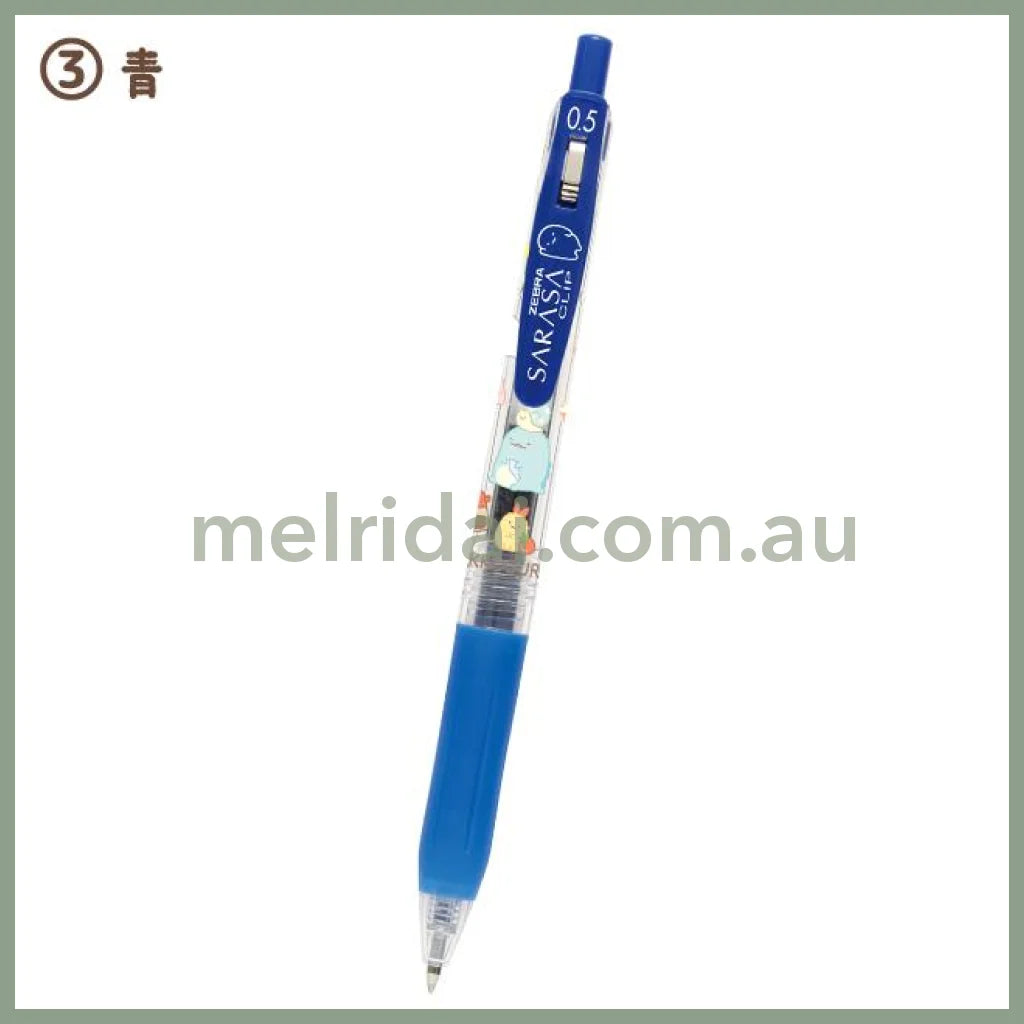 San-X | Sarasa Clip Sumikko Gurashi Gel Pen 0.5Mm Blue