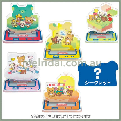 SAN-X | Secret Acrylic Stand Collection Blind Box 95×65mm (Rilakkuma Gaming Adventurer)