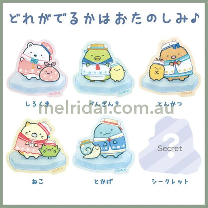 San-X | Secret Acrylic Sticker 70×70Mm (Shirokuma No Furusato) 角落生物 立体亚克力贴纸盲盒（北极熊的故乡）