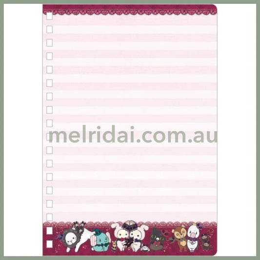 SAN-X | Sentimental Circus B6SP Ring Note Pad/Notebook 180×125mm (Grimoire of Eternal Magic and Wishes)