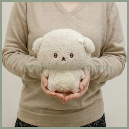 SAN-X | Sitting Plush Toy 200×210×135mm (Ishiyowa-chan/Ishiyowachan Daily Life Looking)