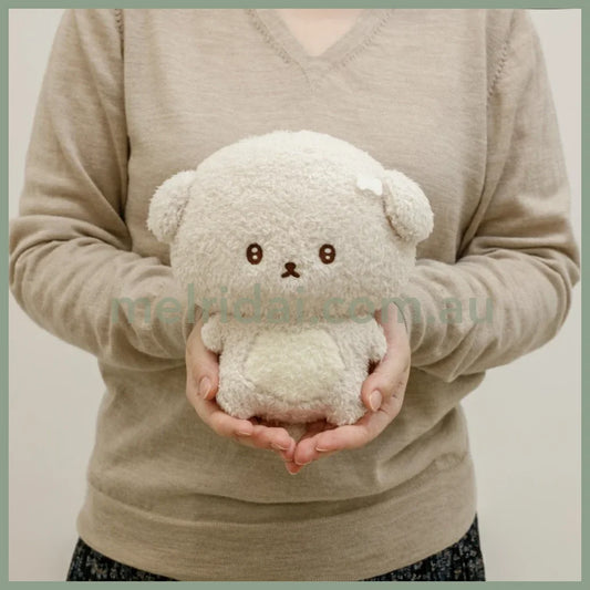 SAN-X | Sitting Plush Toy 200×210×135mm (Ishiyowa-chan/Ishiyowachan Daily Life Looking)