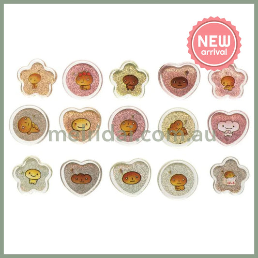 SAN X | Sparkly Marble Sticker Flakes Sticker Set (Kogepan Friends)