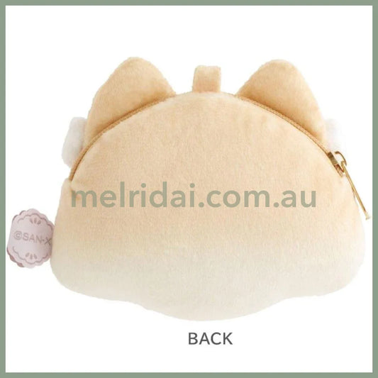 SAN X | Sufuon Plush Coin Case Keychain 85×105×35mm (Lolli and Pop’s Candy Day)