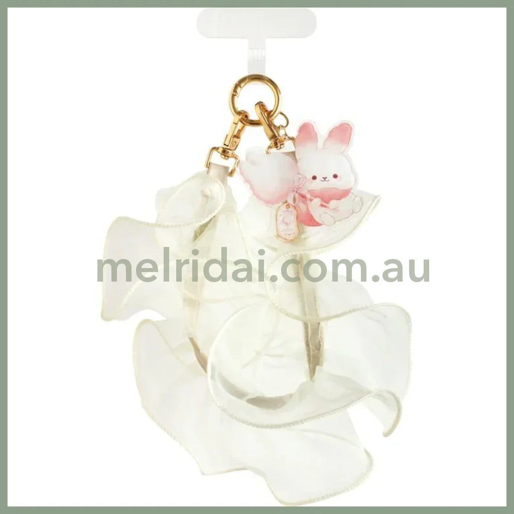 SAN X | Sugarcocomuu Acrylic Keychain Smartphone Strap 240 x 110 mm (Lolli and Pop’s Candy Day)