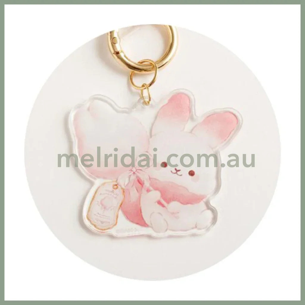 SAN X | Sugarcocomuu Acrylic Keychain Smartphone Strap 240 x 110 mm (Lolli and Pop’s Candy Day)