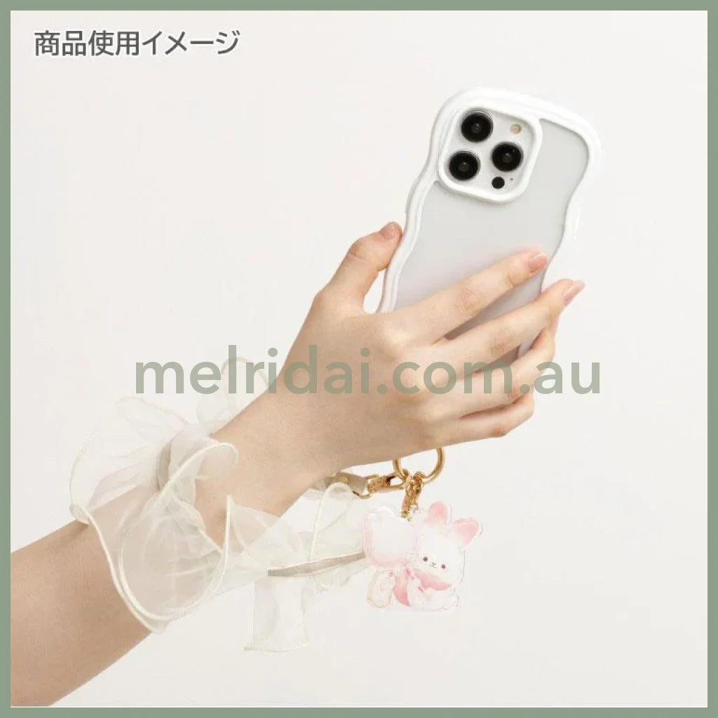 SAN X | Sugarcocomuu Acrylic Keychain Smartphone Strap 240 x 110 mm (Lolli and Pop’s Candy Day)