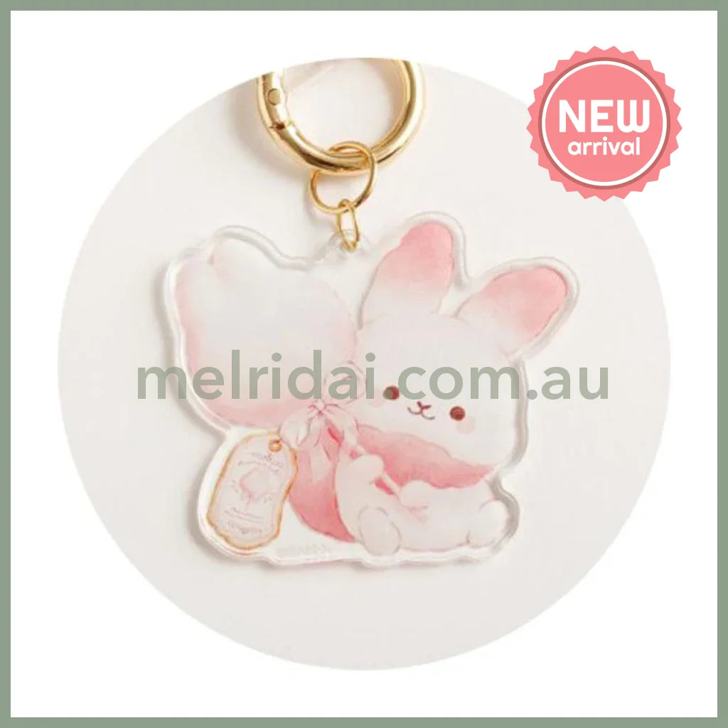 SAN X | Sugarcocomuu Acrylic Keychain Smartphone Strap 240 x 110 mm (Lolli and Pop’s Candy Day)