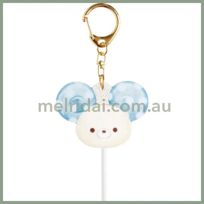 SAN X | Sugarcocomuu Chu Pop Candy Pop Acrylic Keychain 57 x 43 mm (Lolli and Pop’s Candy Day)