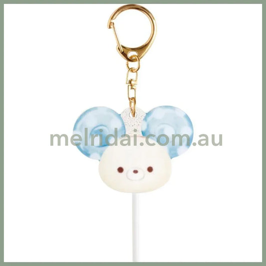 SAN X | Sugarcocomuu Chu Pop Candy Pop Acrylic Keychain 57 x 43 mm (Lolli and Pop’s Candy Day)