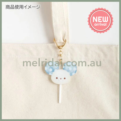 SAN X | Sugarcocomuu Chu Pop Candy Pop Acrylic Keychain 57 x 43 mm (Lolli and Pop’s Candy Day)