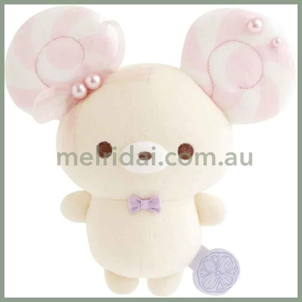SAN X | Sugarcocomuu Chu Pop Candy Lolli Plush Toy 145×140×55mm (Lolli and Pop’s Candy Day)