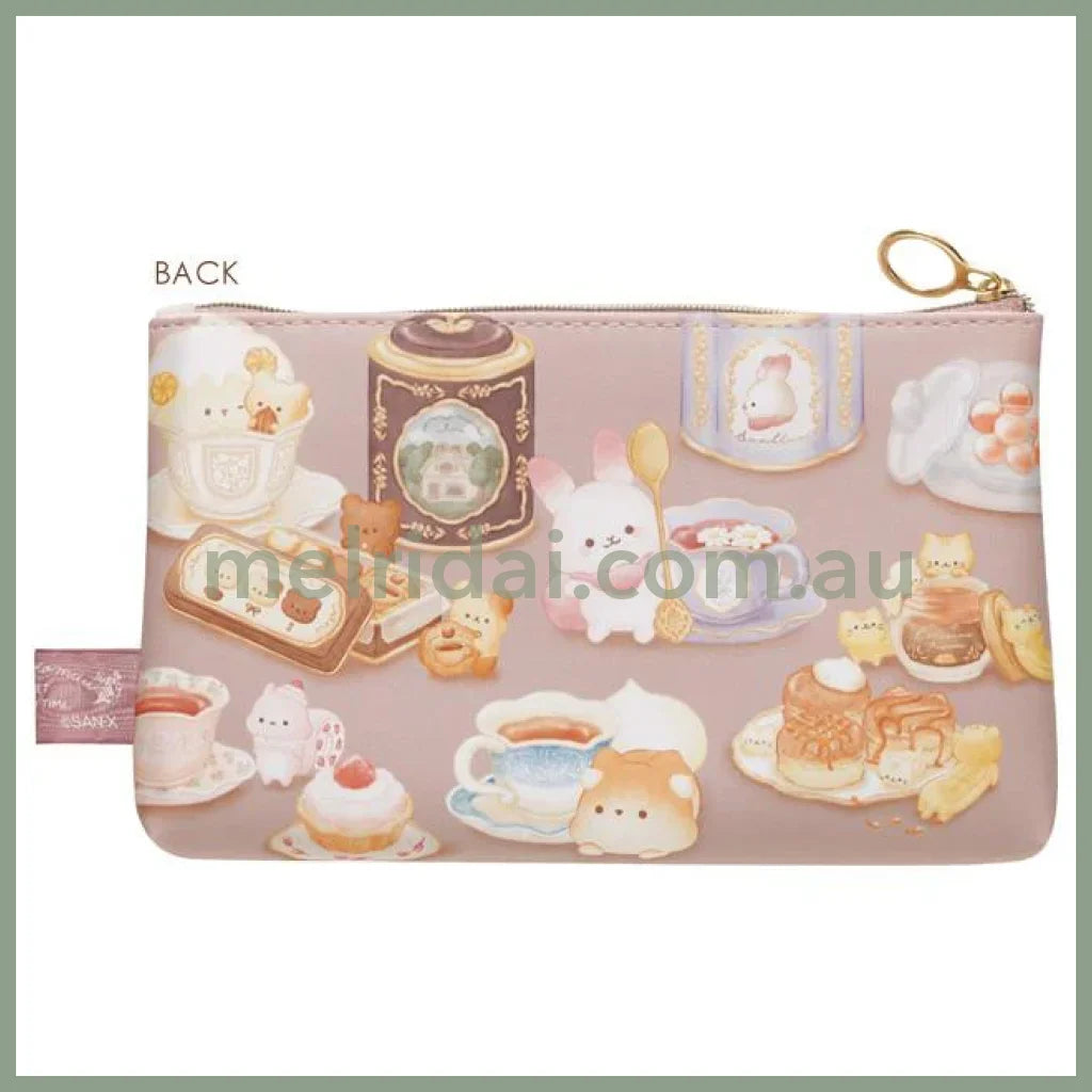 San-X | Sugarcocomuu Flat Pen Pouch 110 X 190 25 Mm (Sweet Memory Time Theme)