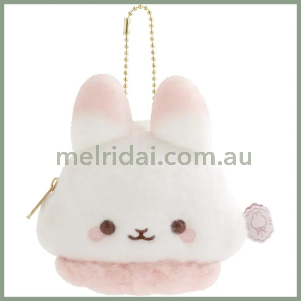 SAN X | Sugarcocomuu Plush Coin Case Keychain 85×105×35mm (Lolli and Pop’s Candy Day)