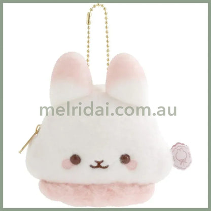 SAN X | Sugarcocomuu Plush Coin Case Keychain 85×105×35mm (Lolli and Pop’s Candy Day)