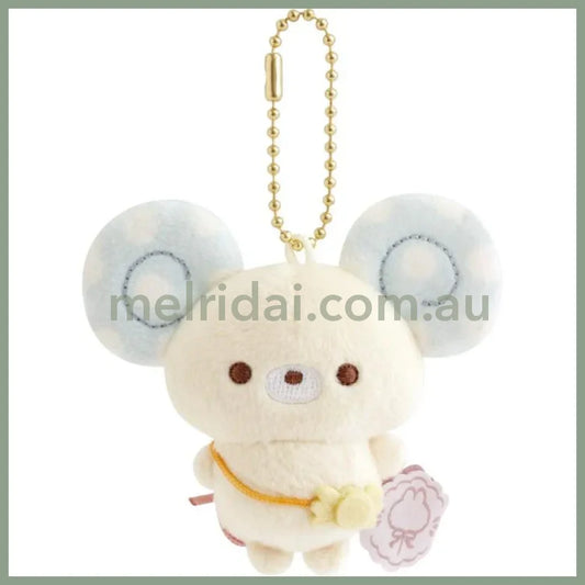 SAN X | Sugercocomuu Chu Pop Candy Pop Mini Plush Cleaner Keychain 70 x 50 x 30 mm (Lolli and Pop’s Candy Day)