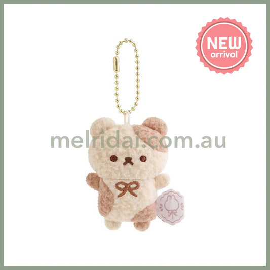SAN X | Sugercocomuu Cokkie Bears Mini Plush Cleaner Keychain 70 x 50 x 30 mm (Lolli and Pop’s Candy Day)