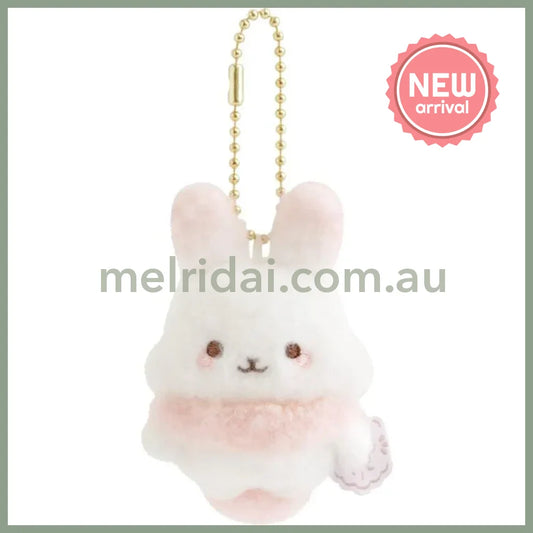 SAN X | Sugercocomuu Mini Plush Cleaner Keychain 70 x 50 x 30 mm (Lolli and Pop’s Candy Day)