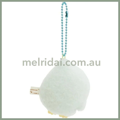 San-X | Sumikko Gurashi Abducted Mascot Strap Penguin? 80×75×35Mm (Sumikko Drawing)