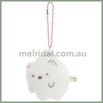 San-X | Sumikko Gurashi Abducted Mascot Strap Shirokuma 80×75×35Mm (Sumikko Drawing)