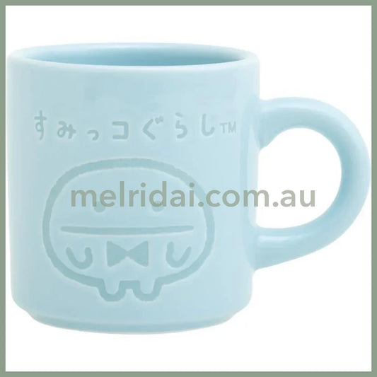 SAN-X | Sumikko Gurashi Bean Master Mug Cup Blue 80 × Ø80 mm (Chocolate Fair at Sumikko Cafe)