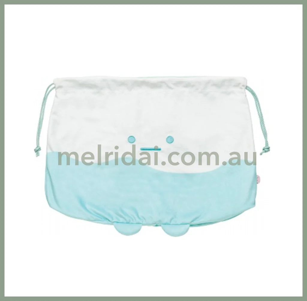 San-Xsumikko Gurashi Cleaning Up Drawstring Bag Yama 250×170×50Mm