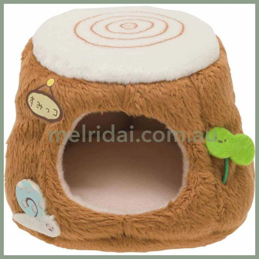 SAN-X | Sumikko Gurashi Collection Corner of a small Ouchi stump Plush Stuffed Toy 65x80x80