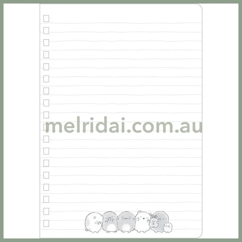 Sumikko Drawing B6 Grid Ring Notebook