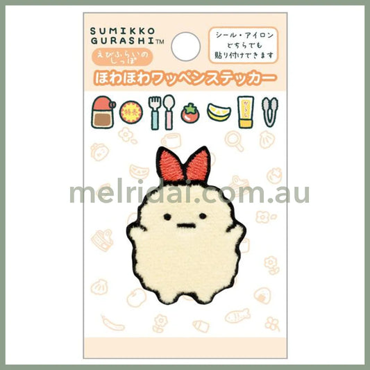SAN-X | Sumikko Gurashi Ebifurai No Shippo Howahowa Patch Sticker 97×57mm