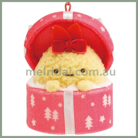 San-X | Sumikko Gurashi Ebifurai No Shippo Mascot Holder Keychain 85Mm X 60Mm 55Mm (Christmas)