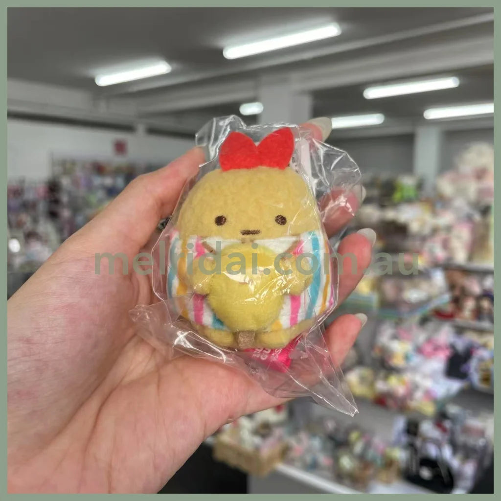 SAN-X｜Sumikko Gurashi Ebifurai No Shippo mini Tenori Plush Toy 60×40×40mm (Exhibition Limited Edition)